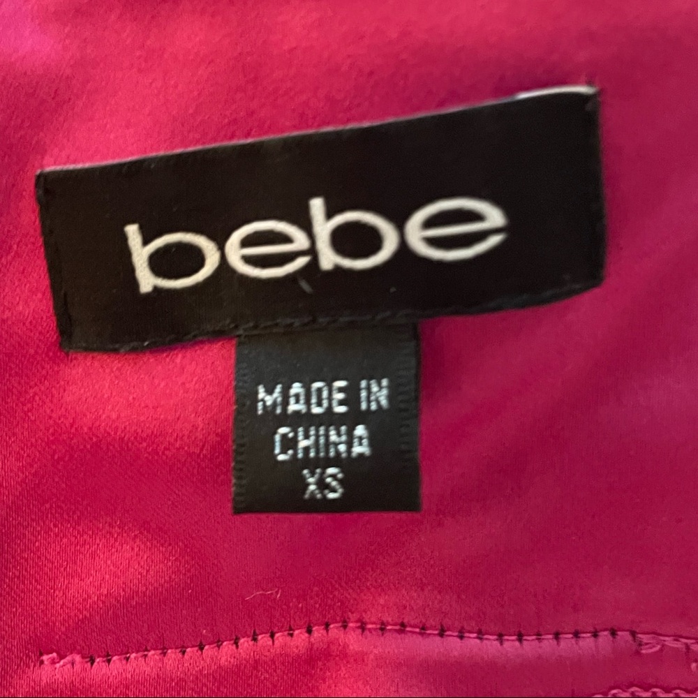 BEBE Pink Satin dress 🌺💖 - Picture 7 of 14
